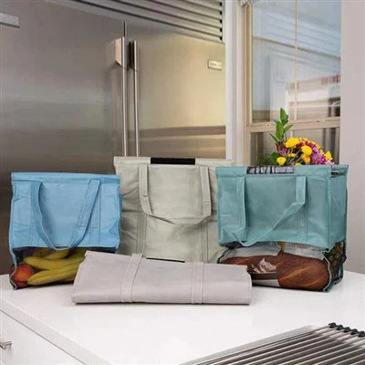 Daugkartiniai bakalėjos krepšelių krepšiai